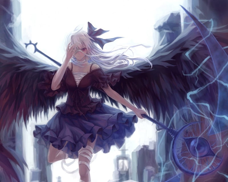 HD wallpaper: Anime, Boy, Wings | Wallpaper Flare