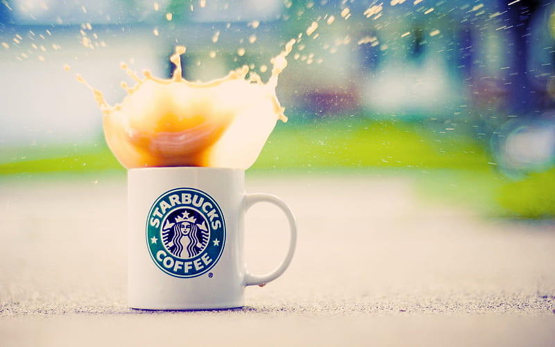 Starbucks Coffee brand advertising 02, HD wallpaper