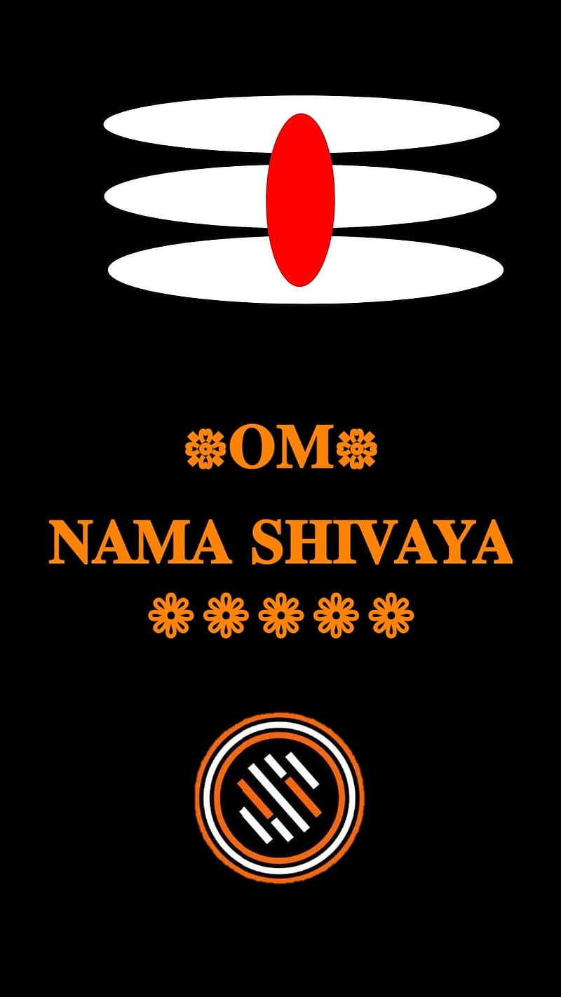 Om Namah Shivaya With White Three Teeka, om namah shivaya, three teeka, netra, lord, HD phone wallpaper