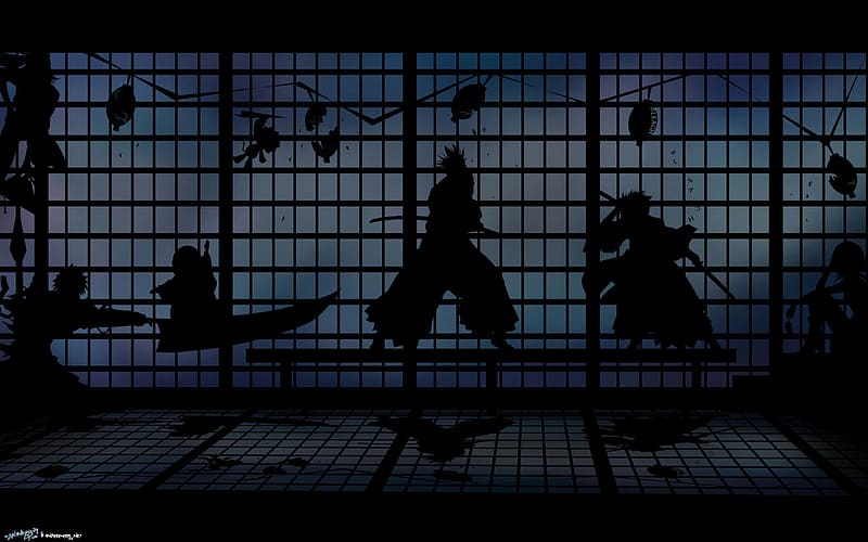 Anime, Bleach, Ichigo Kurosaki, Kenpachi Zaraki, Tōshirō Hitsugaya, Soifon (Bleach), Yachiru Kusajishi, HD wallpaper