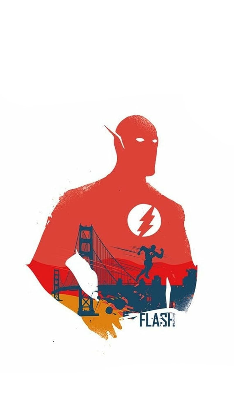 The Flash, dc, comics, cw, HD phone wallpaper