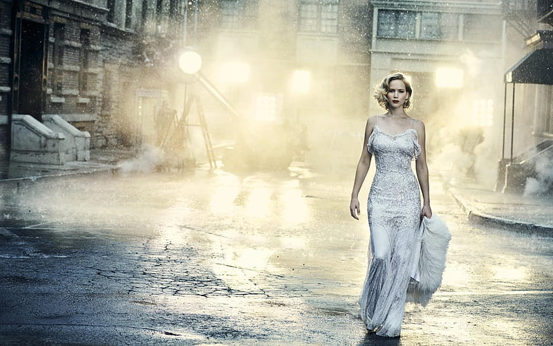 Jennifer Lawrence, beauty, american actress, hoot, Vanity Fair, HD wallpaper