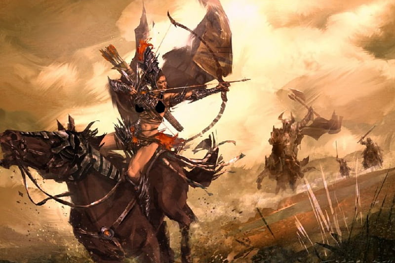 Horsemen Of The Apocalypse, Death, guerra, Pestilence, Famine, HD wallpaper