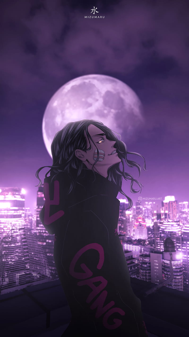 Baji Keisuki, cloud, hanagaki takemitchy, tokyo revengers, mikey, anime  aesthetic, HD phone wallpaper