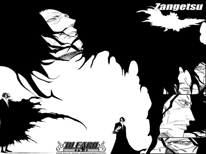 Anime, Bleach, Zangetsu (Bleach), HD wallpaper