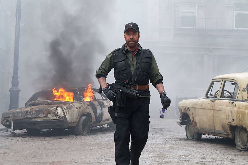 Movie, The Expendables, Chuck Norris, The Expendables 2, Booker (The Expendables), HD wallpaper