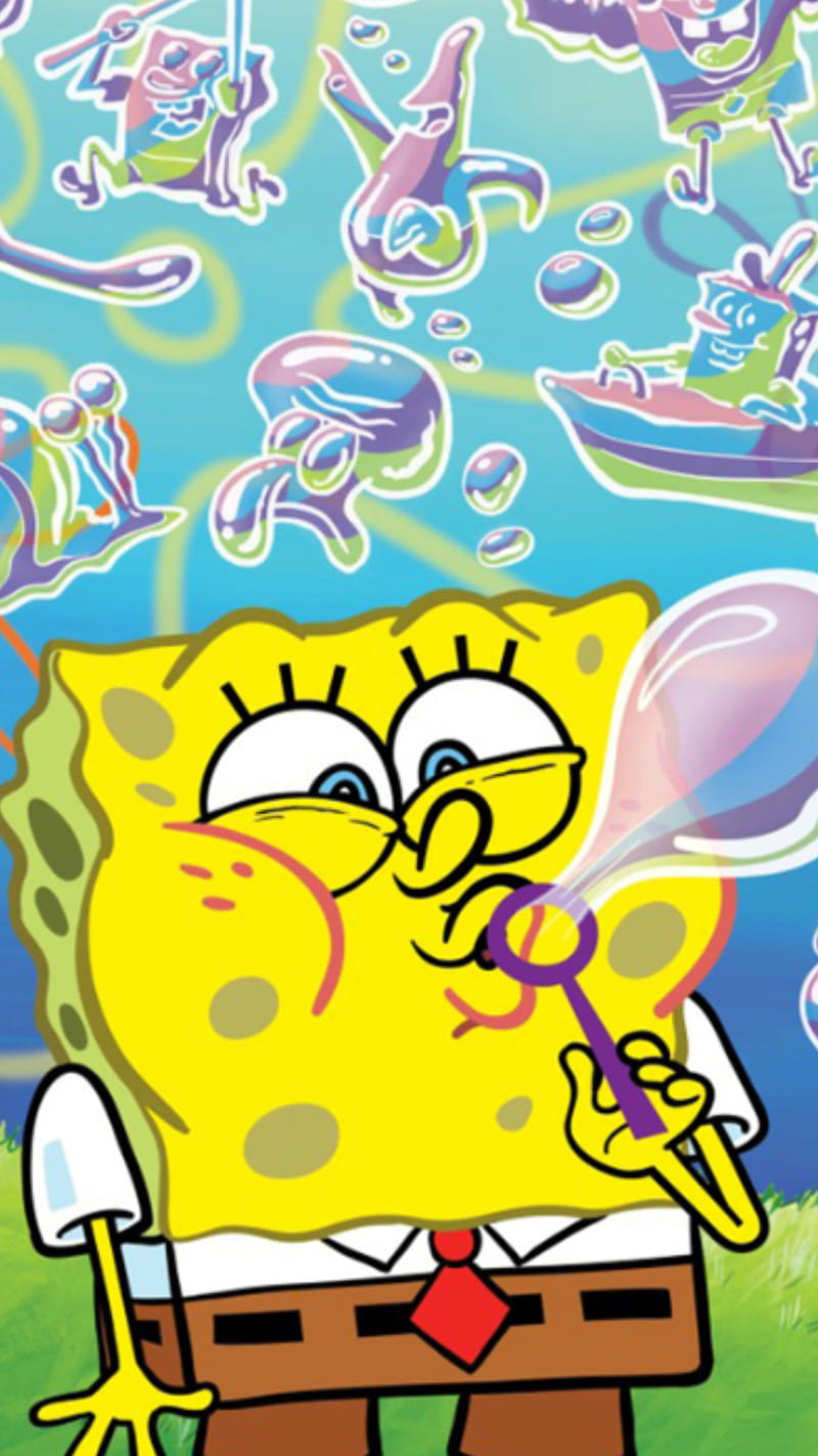Spongebob, cartoon, sponge bob, HD phone wallpaper