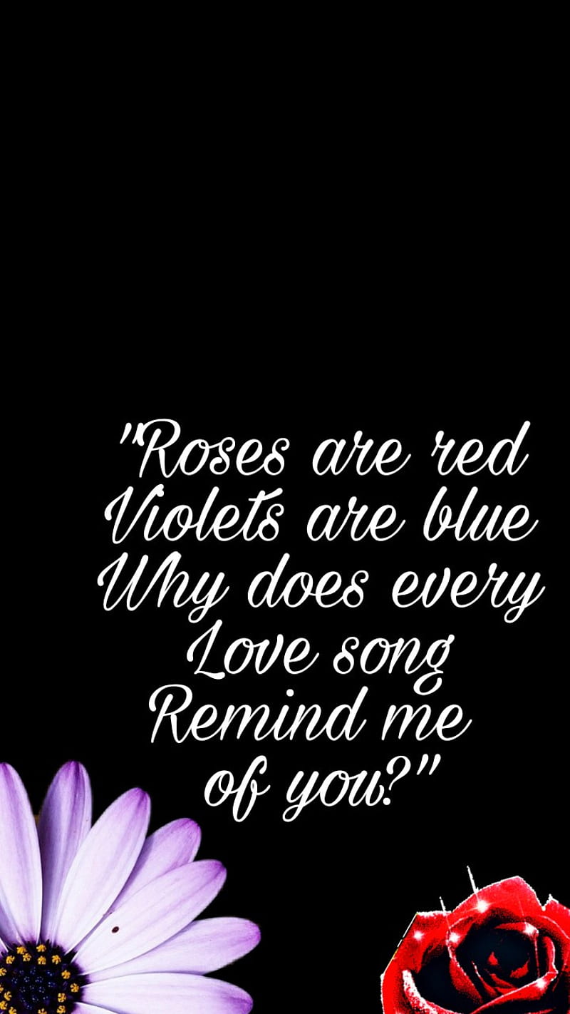 Love note, blue, notes, red, roses, violets, HD phone wallpaper