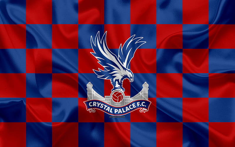 Crystal Palace Football Club Crest & 'azul y rojo' Pared Pegatina Dormitorio Canción 