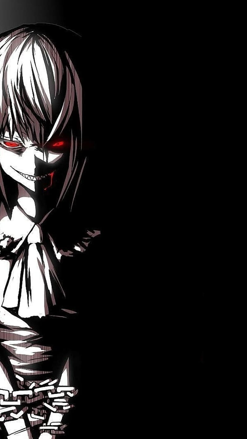 HD wallpaper: anime, blood, dark, eyes, face, hood, horror, red, tokyo |  Wallpaper Flare