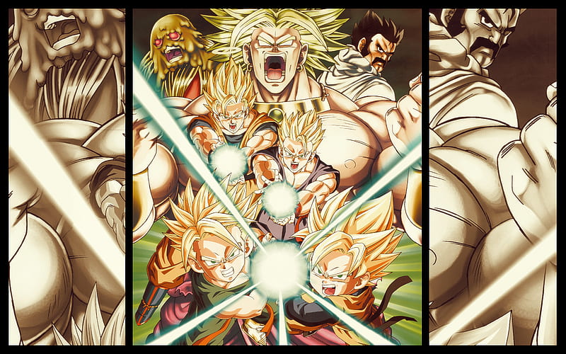 SCIANVIH on X: Gohan Kamehameha Wallpaper. #Gohan #Goku #Cell