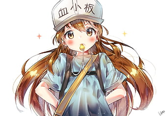 Lolipop Paradise - Name: Hataraku Saibou (a.k.a. Cells at Work!) Character:  Kesshouban #loli #lolly #HatarakuSaibou #Hataraku_Saibou