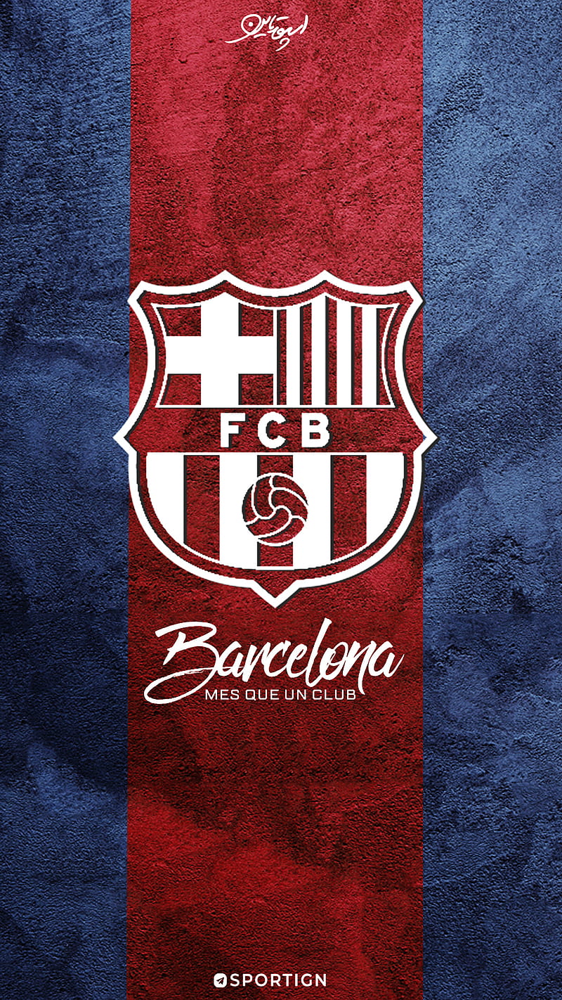 FC Barcelona, barca, emblem, fcb, logo, soccer, HD phone wallpaper