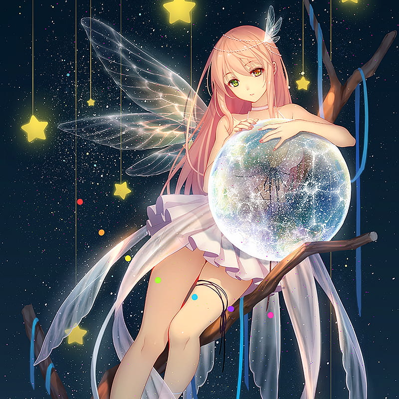 Premium AI Image  Delicate Forest Fairy Girl Fantasy Anime