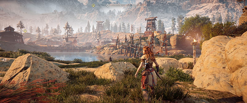 Horizon Zero Dawn is properly lovely in ultrawide, most of the time. Rock Paper Shotgun, Ultra Wide 3440X1440 Gaming, HD wallpaper