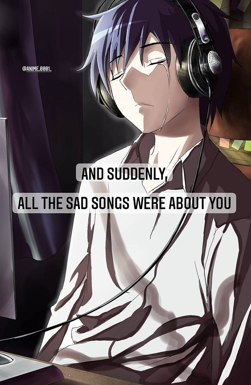 Sad quotes  Anime Amino