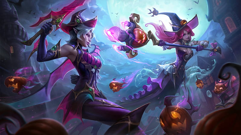 Bewitching Nami & Bewitching Fiora League Of Legends, HD wallpaper
