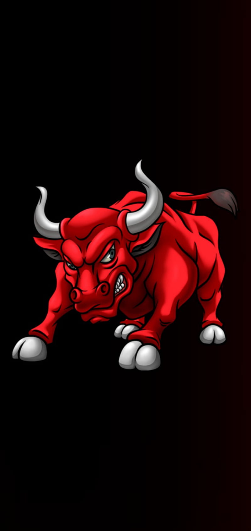 red bull logo black background