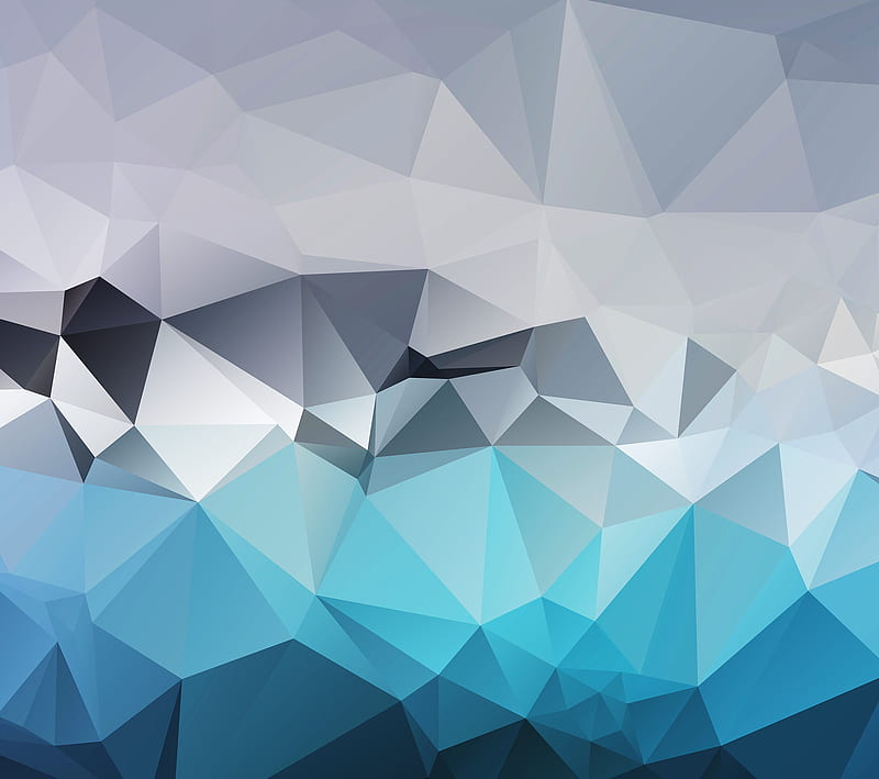 low poly 5, abstract, cool, low poly, HD wallpaper