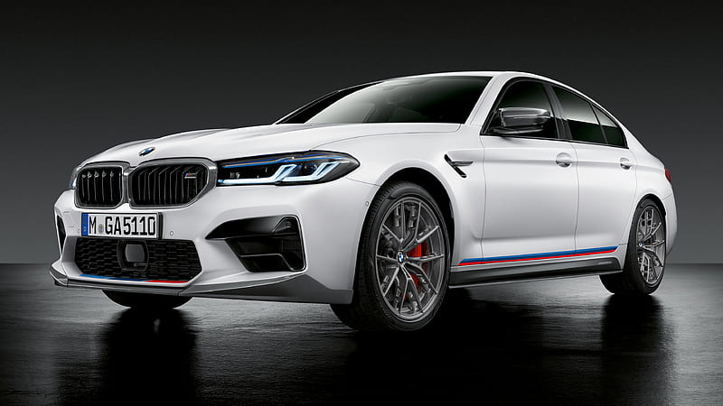 BMW M5 Competition M Performance Parts 2020, HD wallpaper