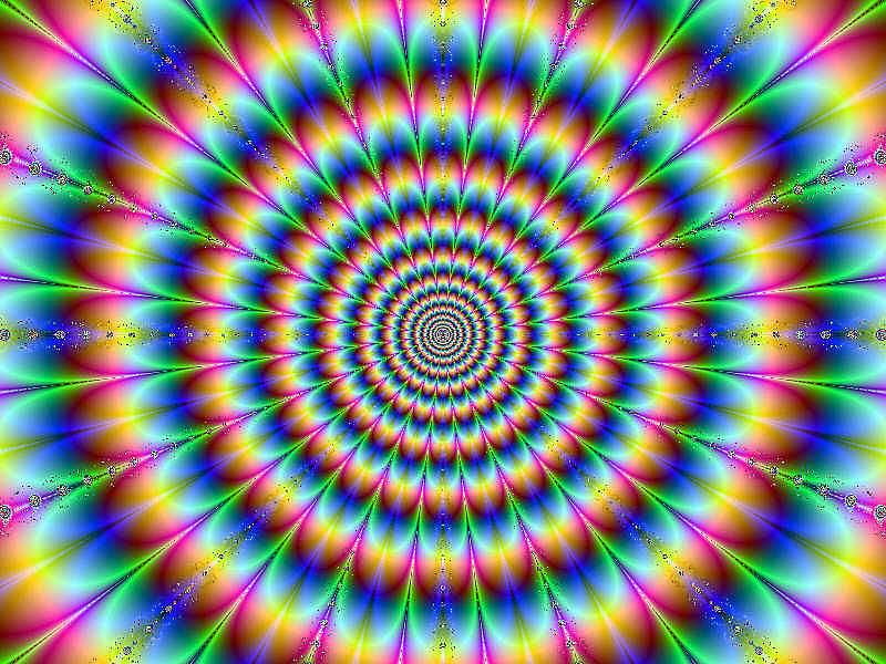 Psychedelic Movement, colors, movement, optical illusion, 60s, HD wallpaper