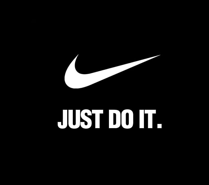 Nike, negro, hazlo, Fondo de pantalla HD | Peakpx