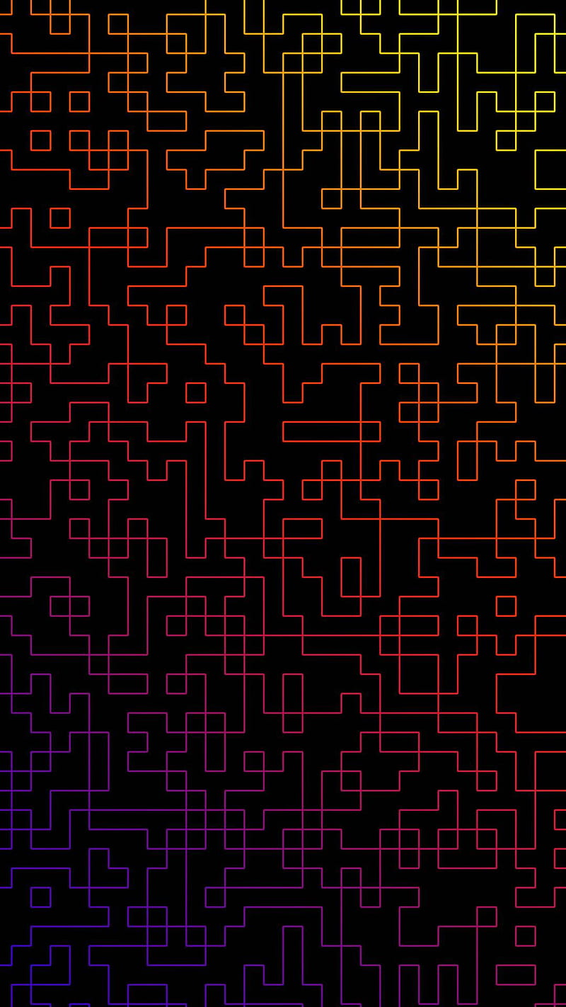 Colorful Maze , background, HD phone wallpaper