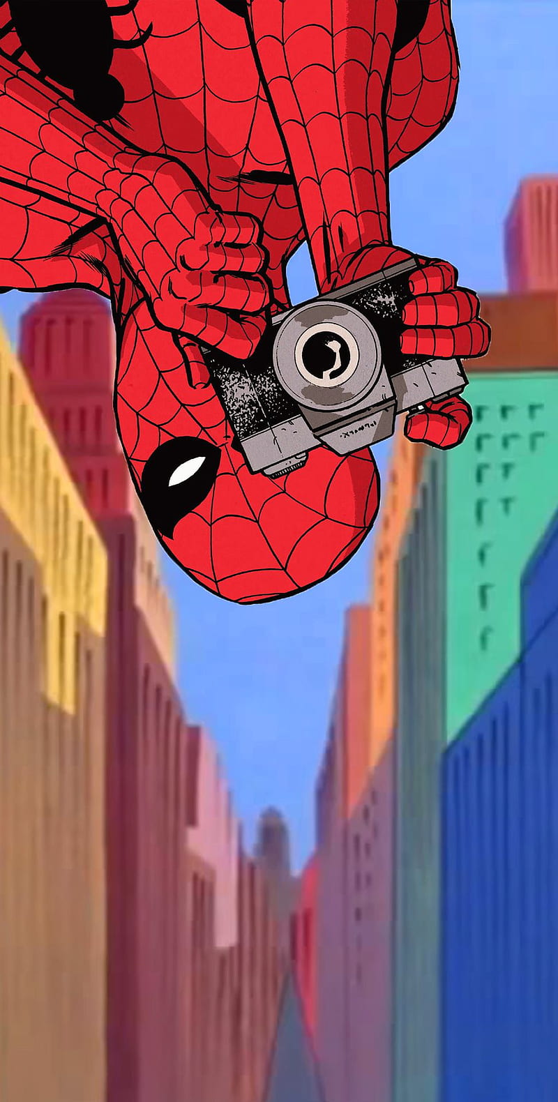 Spider-Man 1960s, pizza time, spidey, HD phone wallpaper | Peakpx