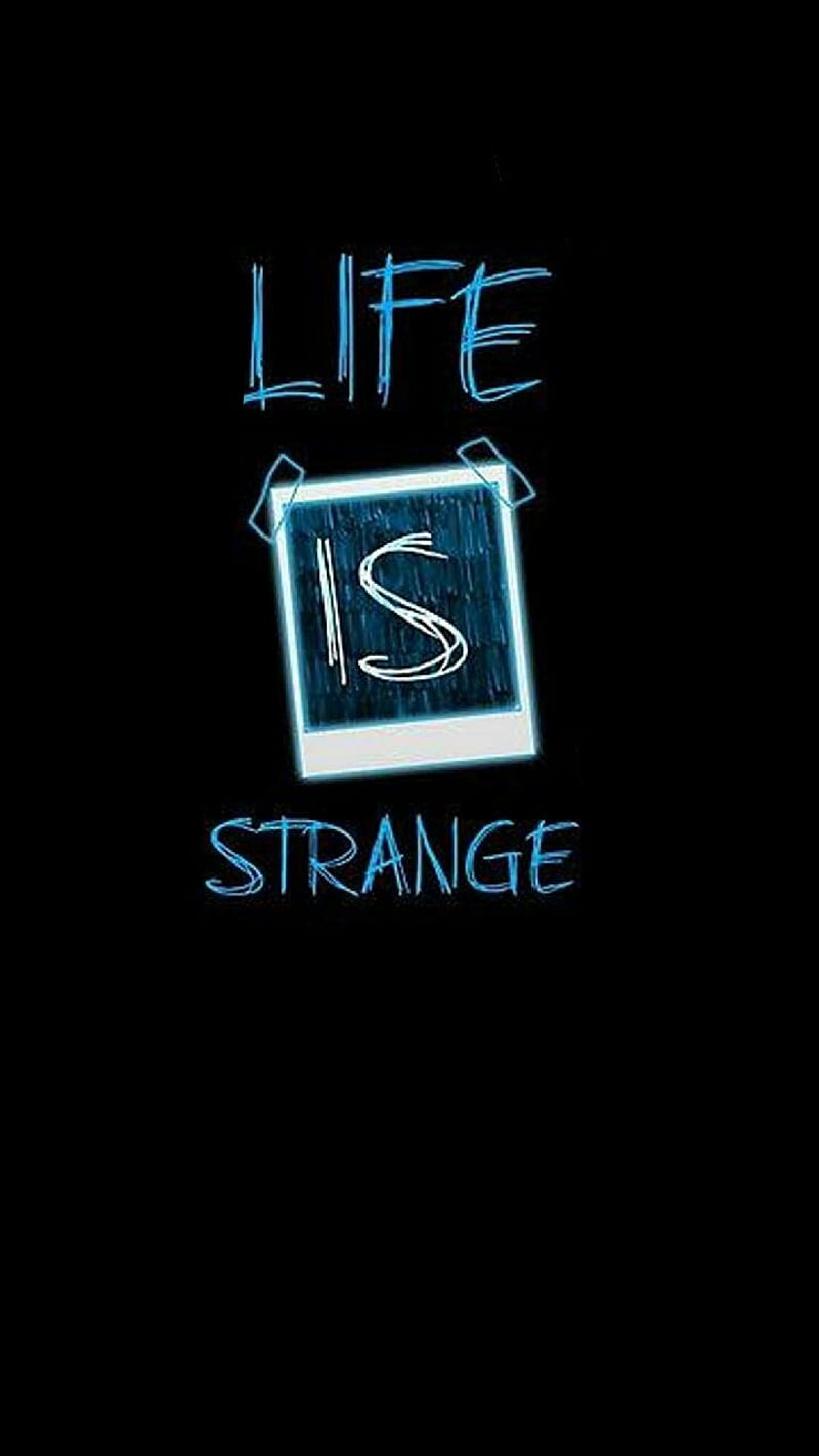 Life Is Strange, black, cover, HD mobile wallpaper