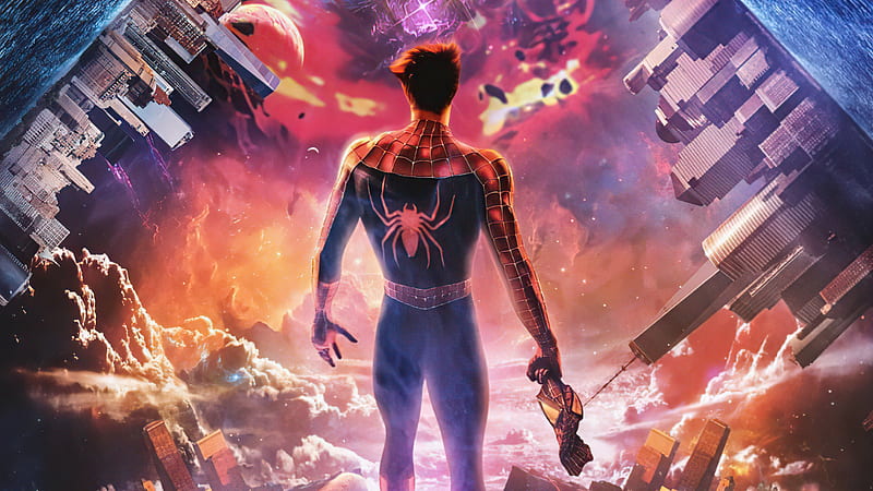 Spiderman No Way Home X Doctor Strange, spider-man-no-way-home, spiderman, superheroes, 2022-movies, movies, HD wallpaper