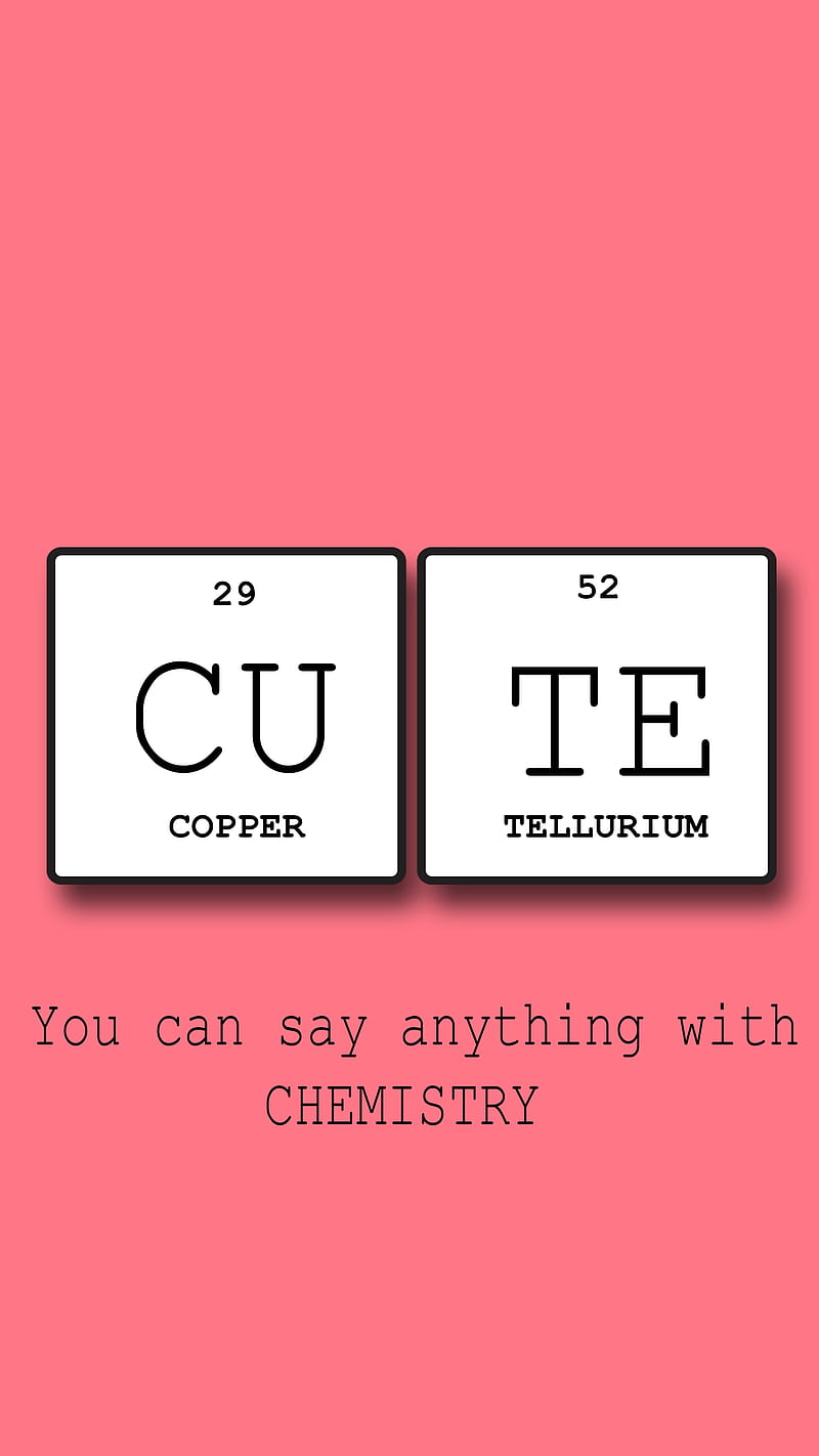 Cute Chemistry, chemistry, cute, musehues, periodic table, science, HD  phone wallpaper | Peakpx