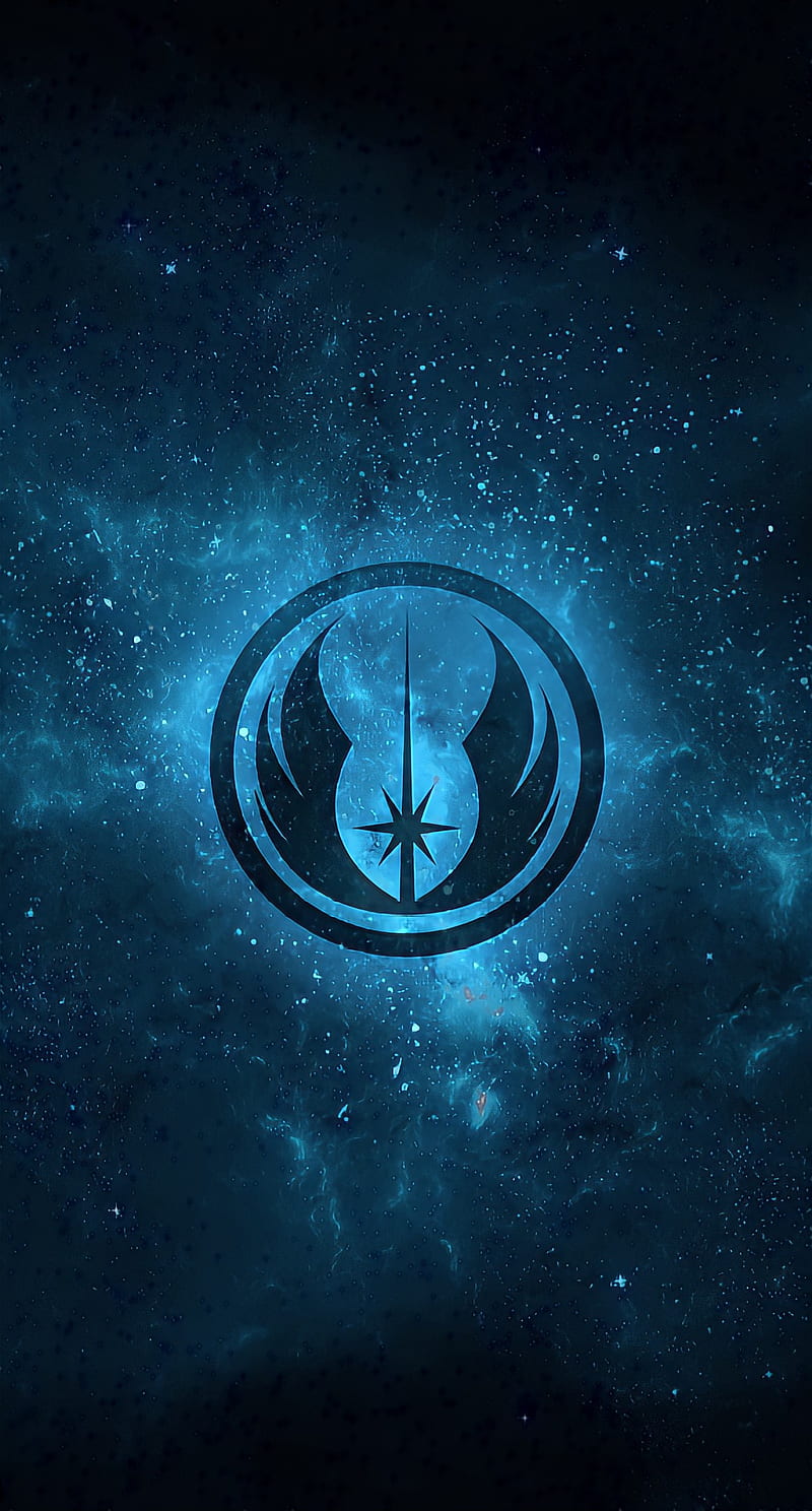 Jedi star wars, logo, star, HD phone wallpaper