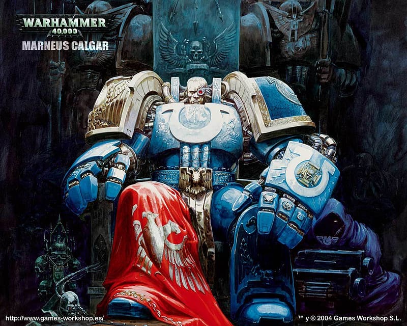 Warhammer, Warhammer 40K, Video Game, Space Marine, Marneus Calgar, HD wallpaper