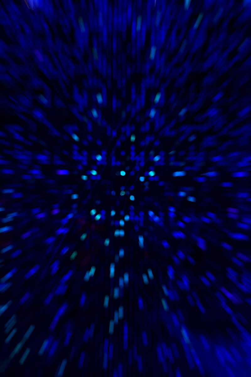 glare, light, blue, blur, abstraction, HD phone wallpaper