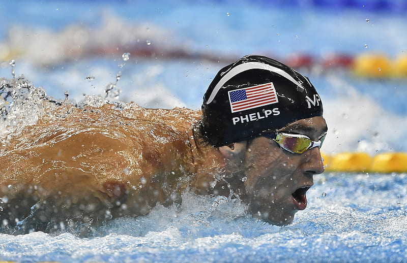 Michael Phelps, USA, Rio 2016, Olympics, swimmer, Gold, HD wallpaper |  Peakpx