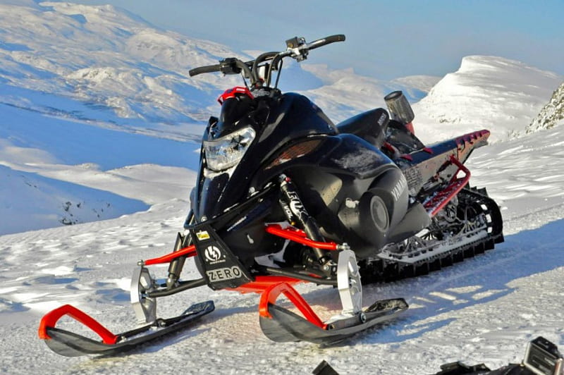 Yamaha Nytro MTX 162, snowmobile, power, thrill, ride, HD wallpaper