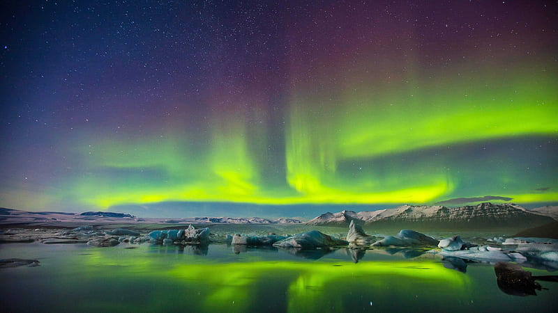 Northern Lights Aurora Bliss , northern-lights, nature, aurora, HD wallpaper