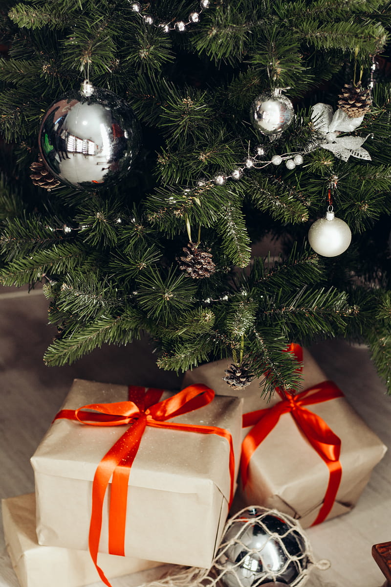 of Gifts Under Christmas Tree, HD phone wallpaper