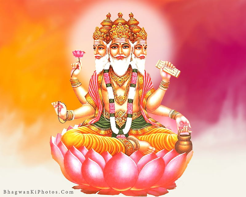 Lord Brahma & God Brahma Ji, HD wallpaper | Peakpx