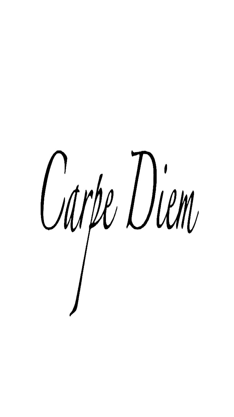 Carpe Diem, desing, , fotofrase, phrases, texts, HD phone wallpaper | Peakpx