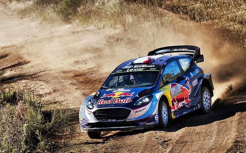 Sebastien Ogier WRC, M-Sport WRT, rally, World Rally Champion, Ford Fiesta WRC, HD wallpaper