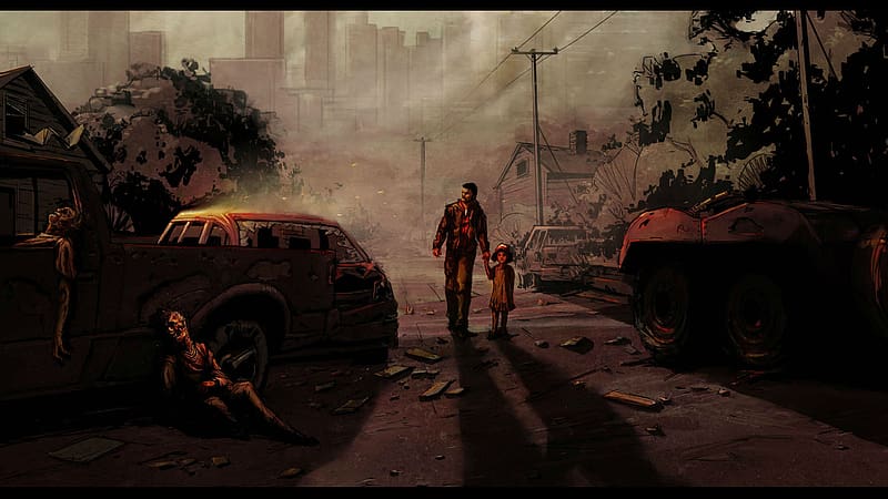 Dark, Video Game, Horror, Zombie, The Walking Dead: Season 1, HD wallpaper