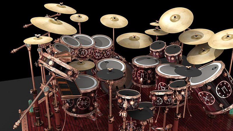 result for neil peart drum kits. Drums, Pearl drums, Drum set, HD wallpaper