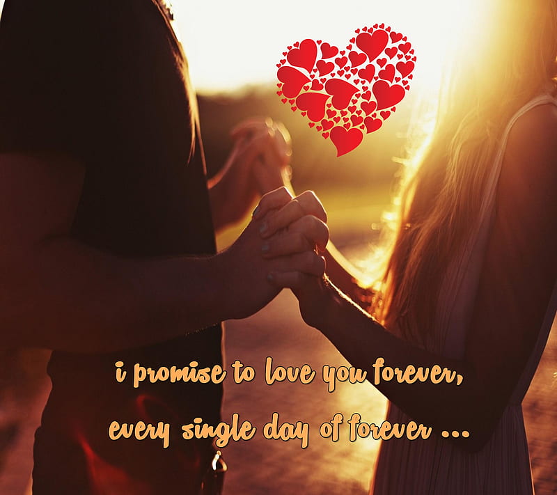 love you forever, eternity, new, nice, quote, romantic, saying, sign, HD wallpaper