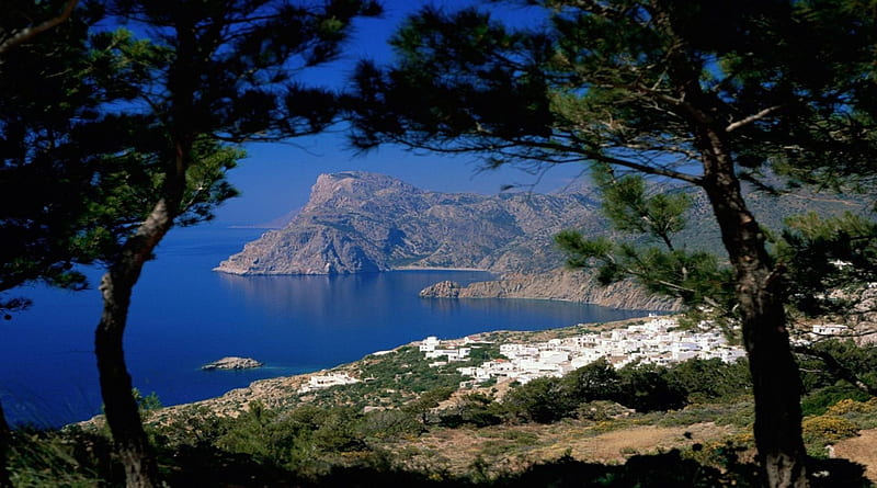 View of the Greek Islands, islands, nature, greek, view, HD wallpaper
