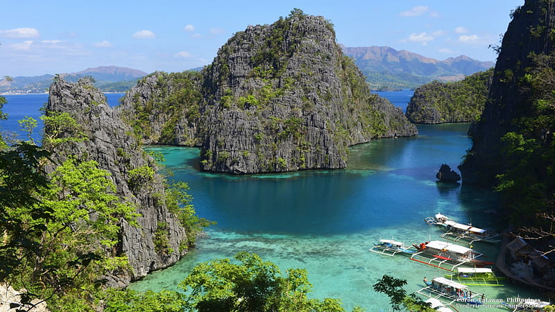 Islands of the Phillipines, phillipines, oceans, islands, nature, HD wallpaper