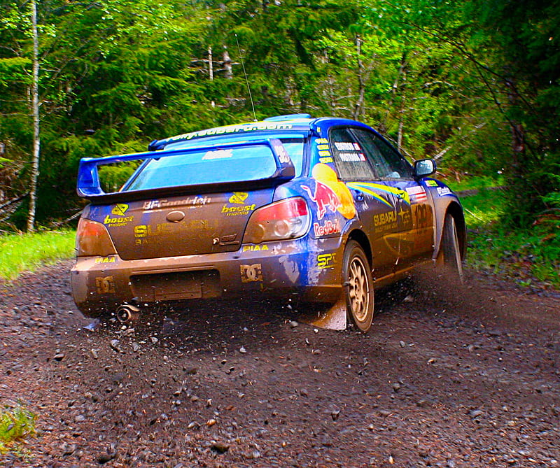 Subaru Impreza Wrx, car, drift, fast, race, rally, speed, sport, tuning, wrc, HD wallpaper