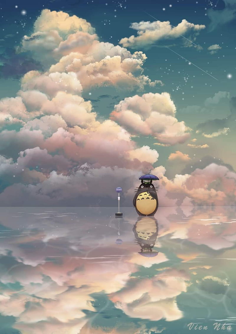 Ghibli Anime Totoro Hd Phone Wallpaper Peakpx