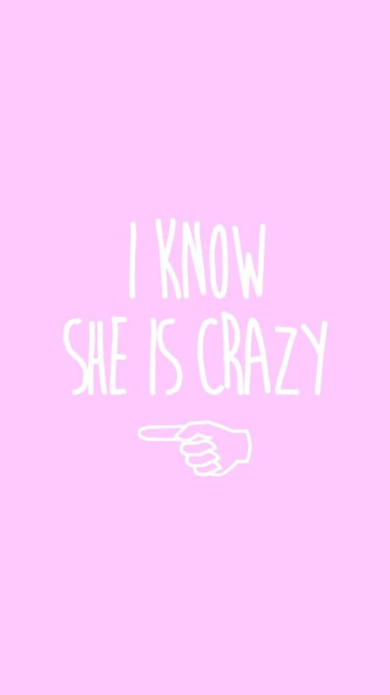 I know she is crazy, bff, pair, HD phone wallpaper