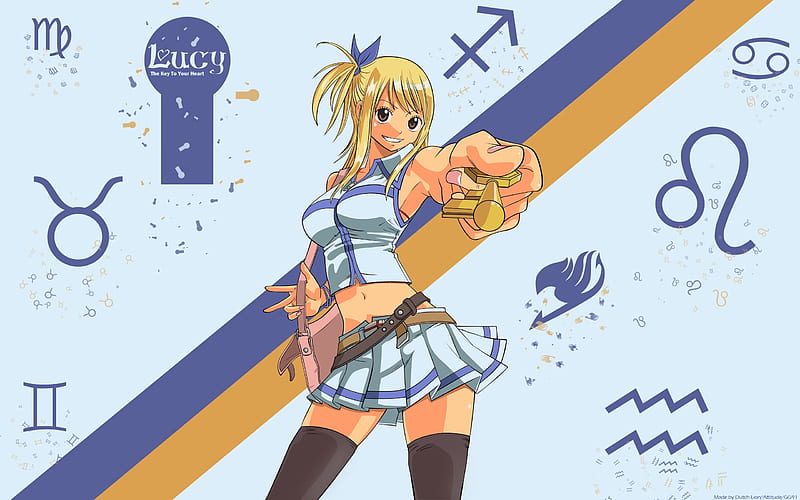 Anime, Fairy Tail, Lucy Heartfilia, HD wallpaper